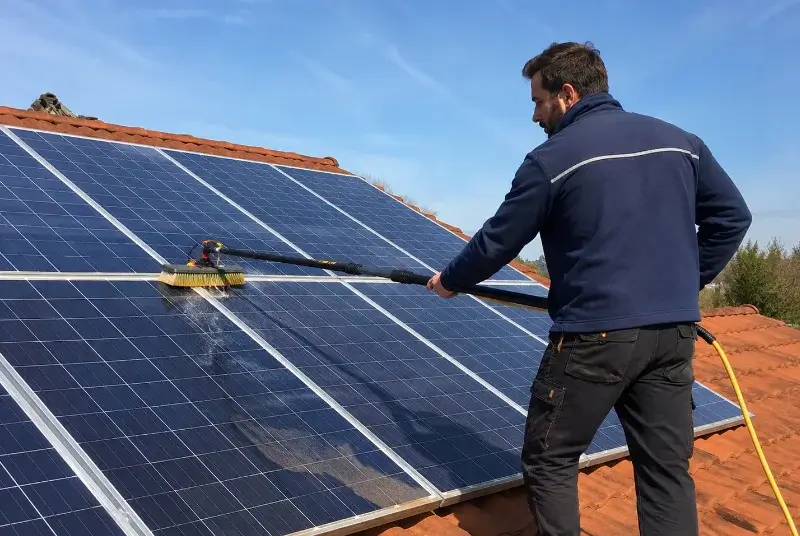 Nettoyage et entretien de panneaux solaires à Fiac